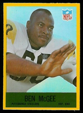 Ben McGee - 1967 Philadelphia #154 - nm