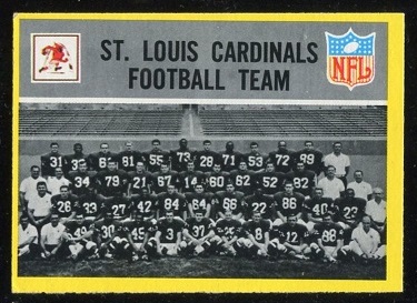 1967 Philadelphia #157 - St. Louis Cardinals Team - ex