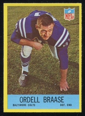 1967 Philadelphia #16 - Ordell Braase - nm