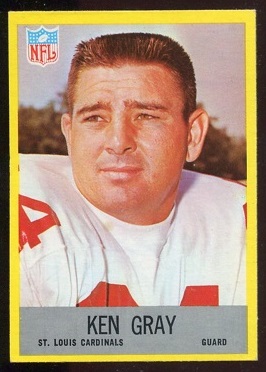 Ken Gray - 1967 Philadelphia #160 - nm