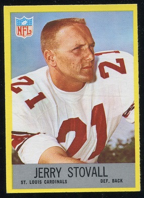 1967 Philadelphia #166 - Jerry Stovall - nm
