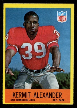 Kermit Alexander - 1967 Philadelphia #170 - nm