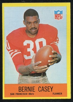 Bernie Casey - 1967 Philadelphia #173 - nm+