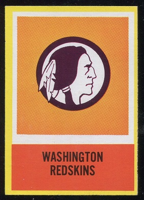 Redskins Logo - 1967 Philadelphia #192 - exmt