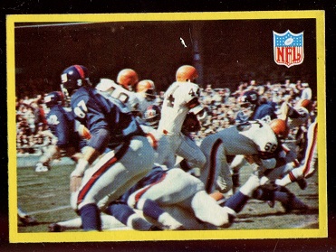 Browns Play - 1967 Philadelphia #193 - nm