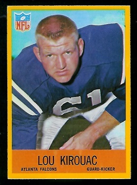 Lou Kirouac - 1967 Philadelphia #5 - exmt