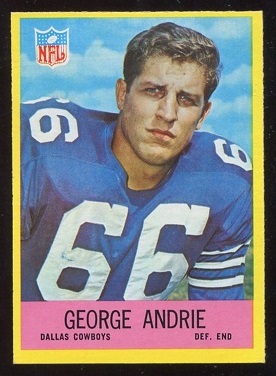 George Andrie - 1967 Philadelphia #50 - nm