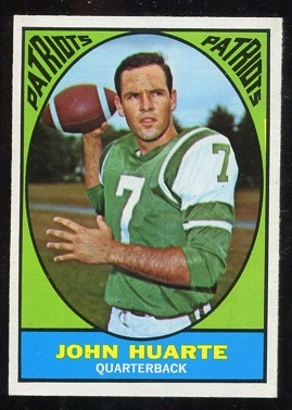 1967 Topps #1 - John Huarte - nm