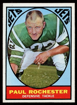 Paul Rochester - 1967 Topps #100 - vg-ex