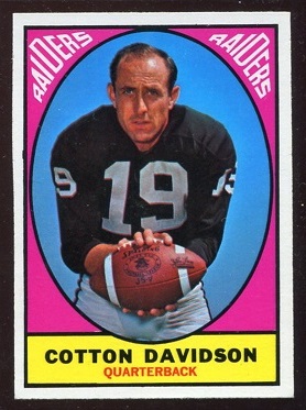 Cotton Davidson - 1967 Topps #107 - ex
