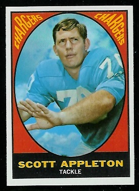 Scott Appleton - 1967 Topps #118 - nm