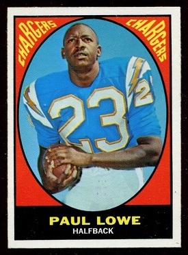 Paul Lowe - 1967 Topps #121 - exmt
