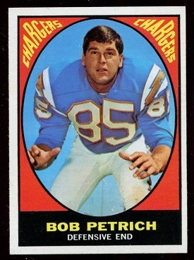 1967 Topps #126 - Bob Petrich - nm+