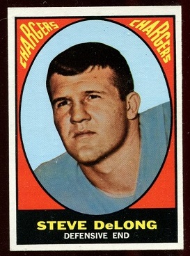 1967 Topps #128 - Steve DeLong - nm