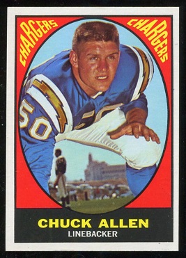 Chuck Allen - 1967 Topps #129 - nm