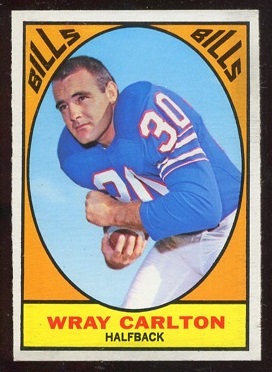 Wray Carlton - 1967 Topps #19 - exmt