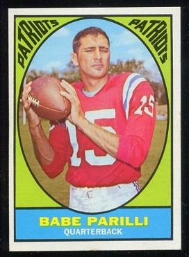 Babe Parilli - 1967 Topps #2 - vg-ex