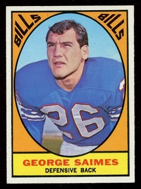 George Saimes - 1967 Topps #26 - nm