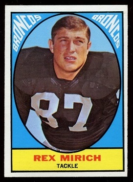 1967 Topps #32 - Rex Mirich - nm