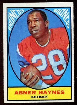 Abner Haynes - 1967 Topps #35 - exmt