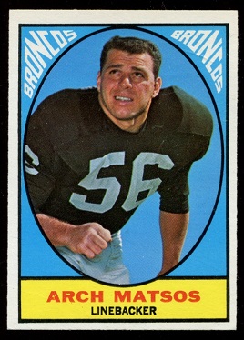 Archie Matsos - 1967 Topps #37 - ex+
