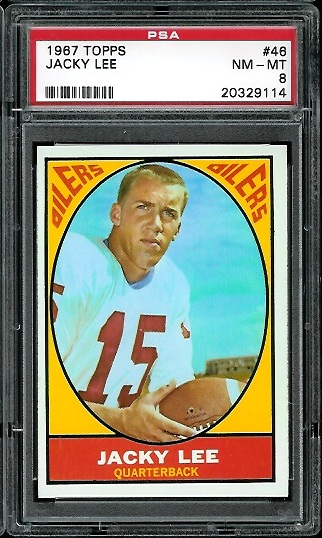 Jack Lee - 1967 Topps #46 - PSA 8