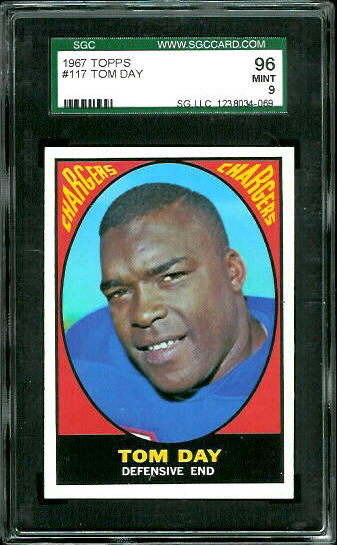 Tom Day - 1967 Topps #117 - SGC 96