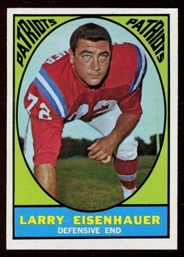 Larry Eisenhauer - 1967 Topps #9 - exmt