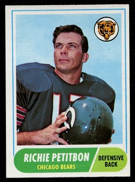 Richie Petitbon - 1968 Topps #101 - nm