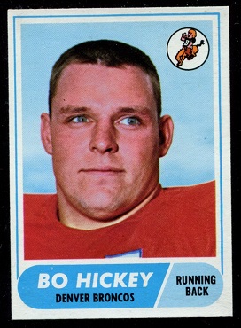 Bo Hickey - 1968 Topps #17 - nm