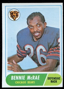 Bennie McRae - 1968 Topps #179 - nm