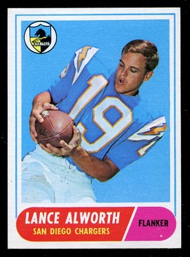 Lance Alworth - 1968 Topps #193 - nm oc