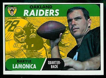 Daryle Lamonica - 1968 Topps #194 - nm oc