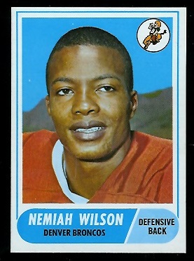 Nemiah Wilson - 1968 Topps #199 - nm