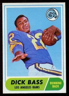 Dick Bass - 1968 Topps #2 - exmt