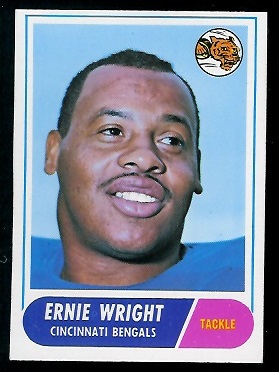1968 Topps #200 - Ernie Wright - exmt