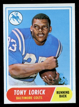 1968 Topps #204 - Tony Lorick - nm-mt