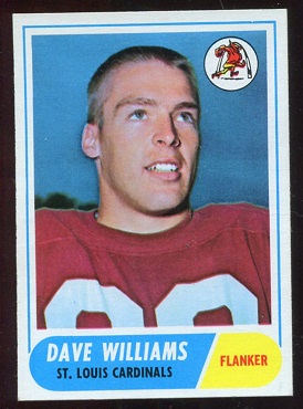 Dave Williams - 1968 Topps #218 - exmt
