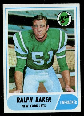 Ralph Baker - 1968 Topps #38 - exmt