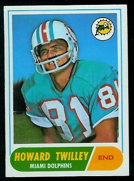 Howard Twilley - 1968 Topps #39 - exmt