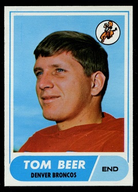 Tom Beer - 1968 Topps #42 - nm-mt