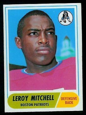 1968 Topps #45 - Leroy Mitchell - exmt