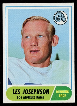 Les Josephson - 1968 Topps #53 - exmt