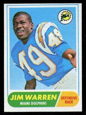Jim Warren - 1968 Topps #66 - exmt