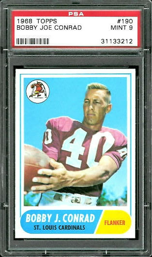 Bobby Joe Conrad - 1968 Topps #190 - PSA 9