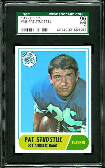 Pat Studstill - 1968 Topps #156 - SGC 96
