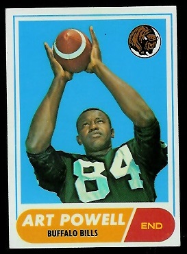 Art Powell - 1968 Topps #71 - exmt