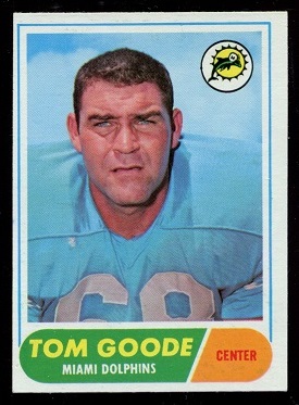 1968 Topps #92 - Tom Goode - nm-mt oc