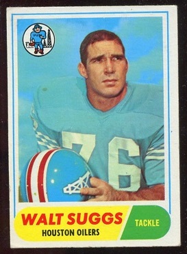 1968 Topps #94 - Walt Suggs - ex