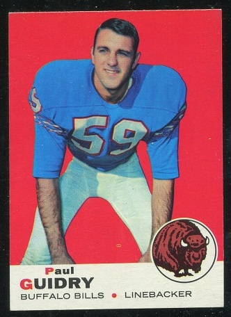 Paul Guidry - 1969 Topps #109 - nm